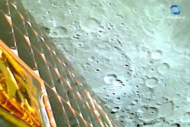 Chandrayaan 3 Reveals First Images of Lunar Surface as Mission Progresses