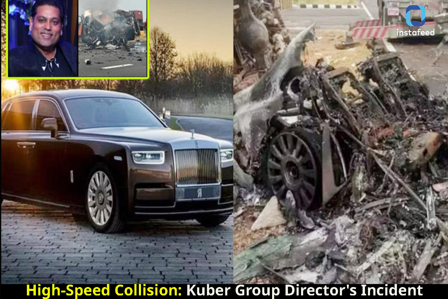 Unraveling the Incident: Kuber Group Director Vikas Malu's Collision on the Expressway