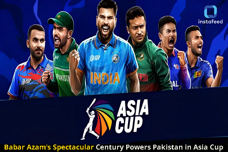 Babar Azam's Stellar Performance Leads Pakistan to Victory in Asia Cup 2023 Opener5