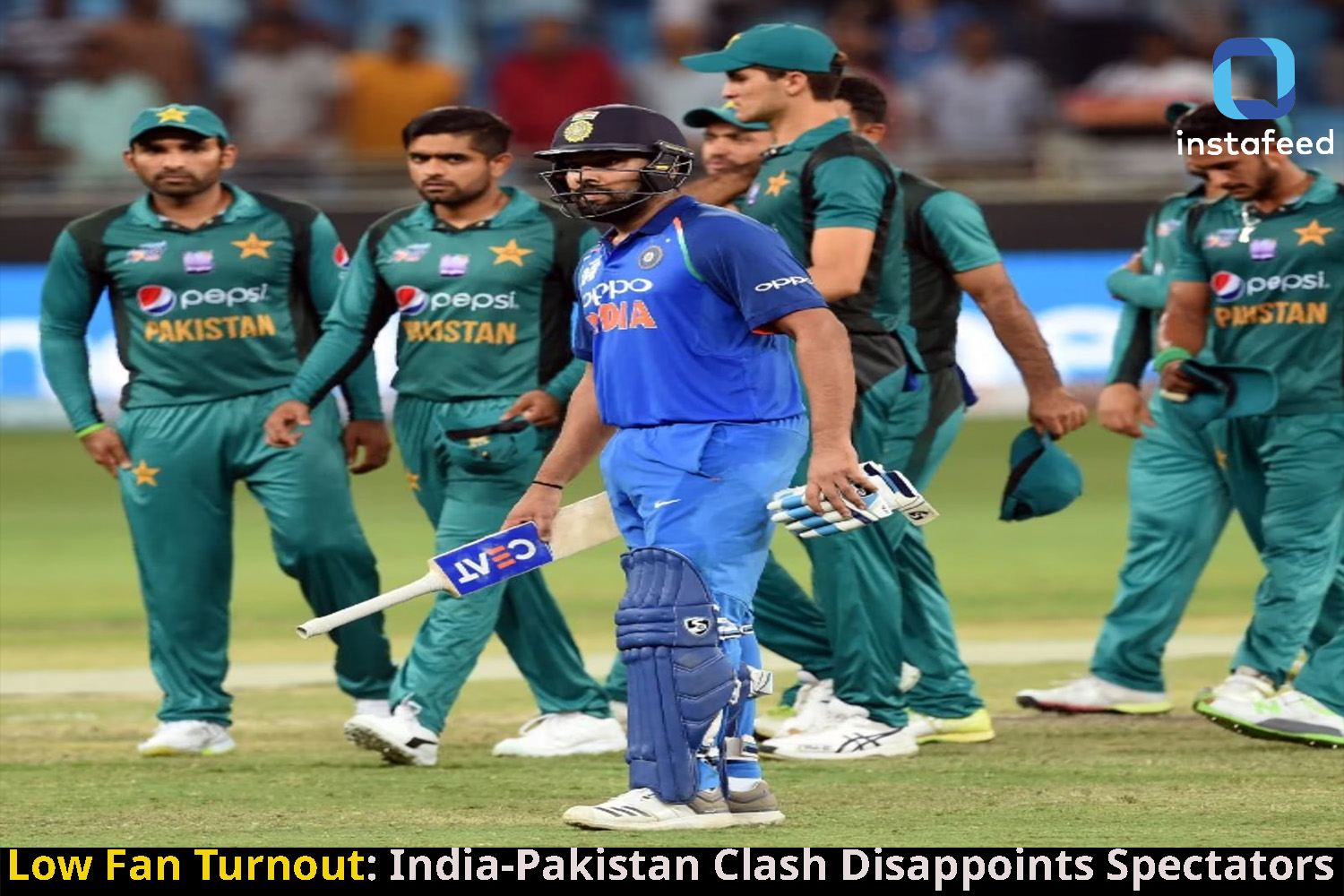 Subdued Spectacle: India-Pakistan Clash at Asia Cup 2023 Fails to Ignite Fan Frenzy