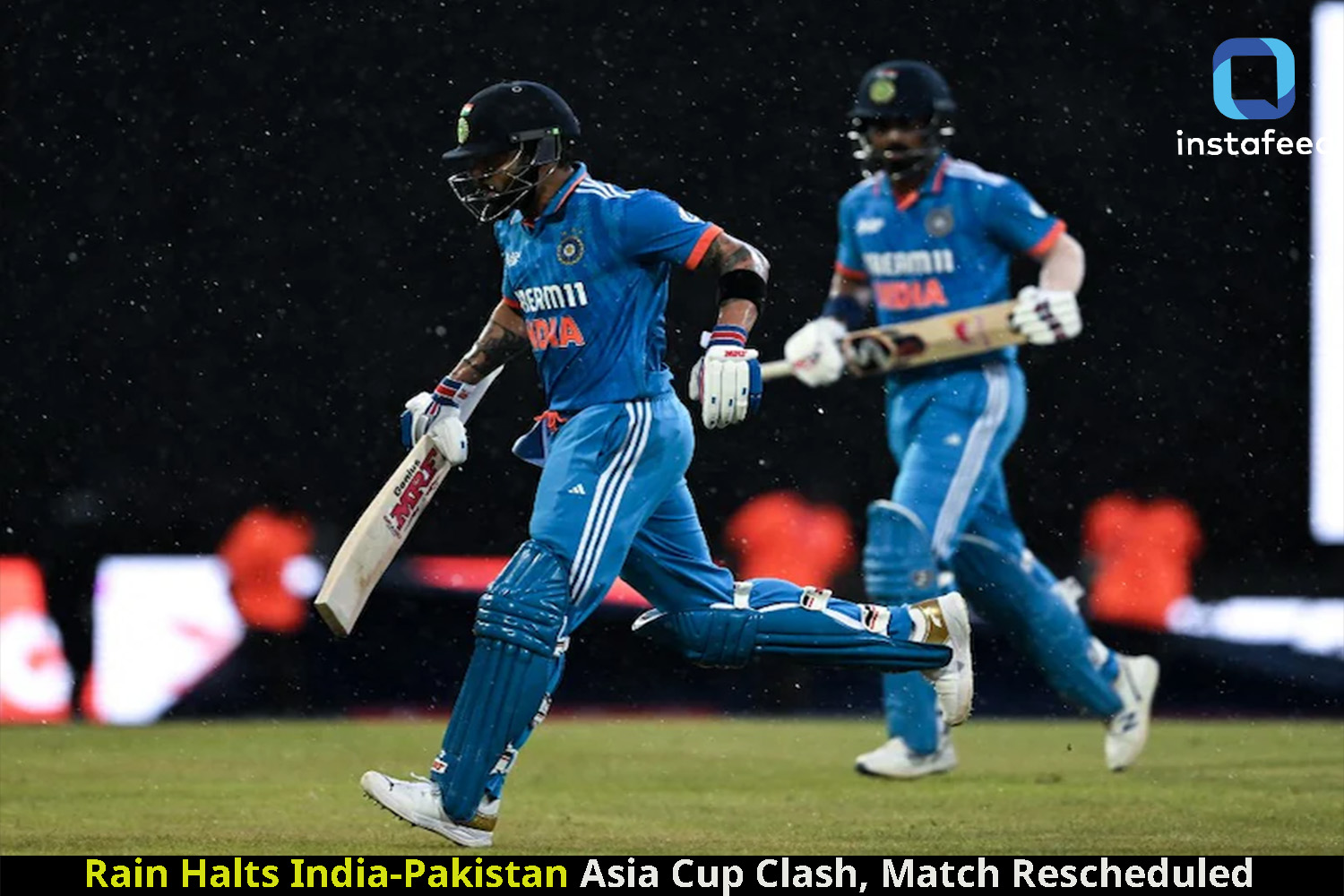 Rain Disrupts India-Pakistan Asia Cup Clash: Match Postponed to Reserve Day