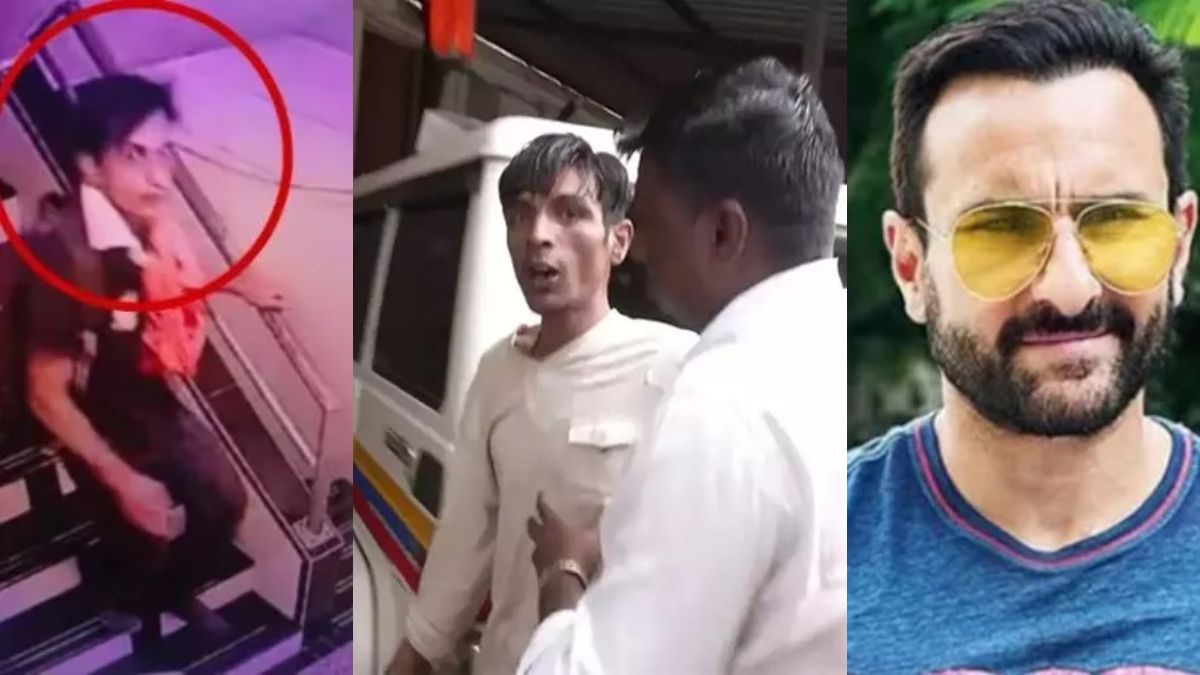 मुंबई पुलिस ने सैफ अली खान पर हमला करने वाले व्यक्ति को हिरासत में लिया, CCTV फुटेज से मिली तस्वीरें..