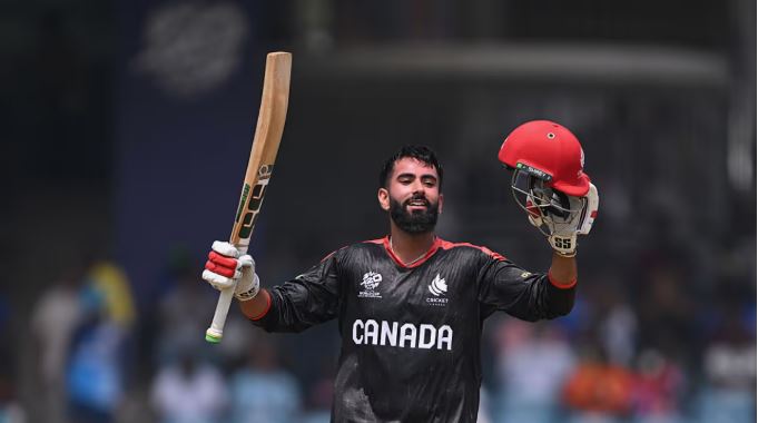 Yuvraj Samra Makes History: Canada's 19-Year-Old Becomes First Associate Nation Player to Score a Century in T20 World Cup