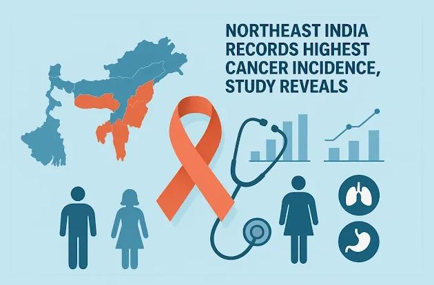 भारत में कैंसर के हॉटस्पॉट: कैंसर के मामलों में नॉर्थ-ईस्ट देश में सबसे ऊपर क्यों है? – चौंकाने वाले कारण सामने आए