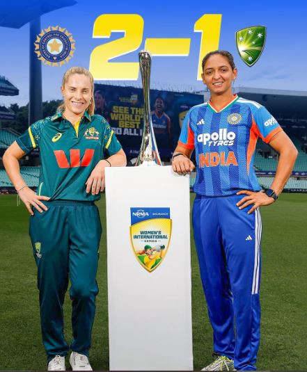 India Women Create HISTORY: First Series Win Over Australia in a Decade—2-1 Triumph Down Under!