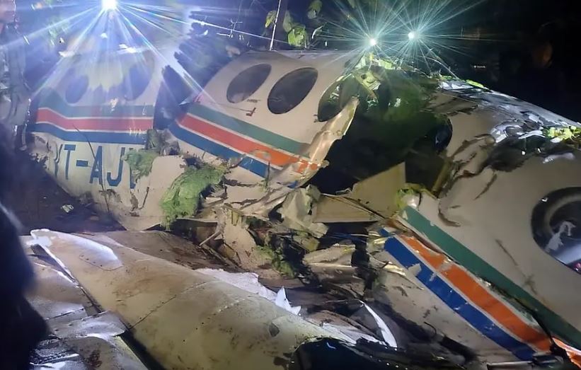 Tragic Repeat: Another Day, Another Plane Crashed. Air Ambulance En Route to Delhi Crashes into Jharkhand Jungle; 7 Dead!
