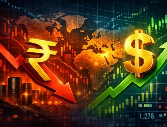 Rupee Crashes to All-Time Low of 92.33 vs Dollar – Massive 1.2% Plunge in Single Day Amid Middle East War & Oil Shock!