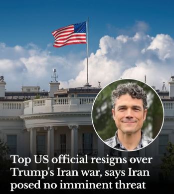 ट्रंप के आतंकवाद-रोधी प्रमुख जो केंट ने एक चौंकाने वाले कदम में इस्तीफ़ा दिया: 