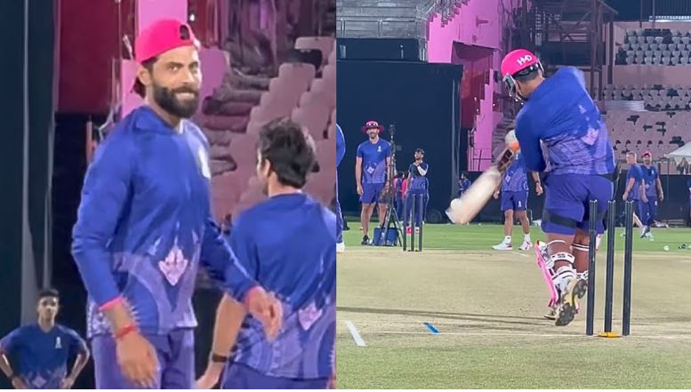Jadeja's EPIC SHOCKED Face Goes VIRAL as Teenage Sensation Vaibhav Sooryavanshi SMASHES Him in Nets – RR Practice Chaos Ahead of IPL 2026!