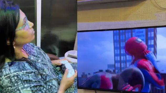 MIND-BLOWN! Son Sneaks In & Catches Mom Secretly Playing Spider-Man 2 Late at Night—Viral Video Has Everyone Demanding Her Gaming Tutorial!