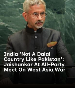 Jaishankar's SHOCKING Slam: 
