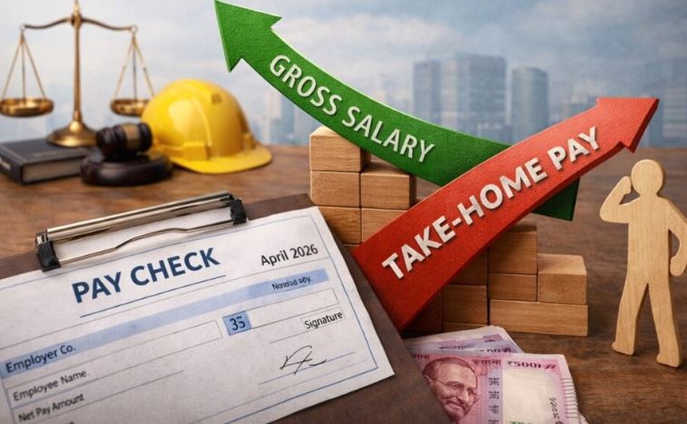 1 अप्रैल, 2026 से सैलरी में बड़ा झटका! बेसिक पे अब CTC का 50% होना ज़रूरी – आपकी 'टेक-होम सैलरी' घट सकती है!