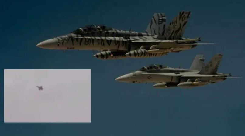 ईरान ने एक सनसनीखेज वीडियो जारी कर दावा किया कि उसने अमेरिका का F-18 फाइटर जेट मार गिराया – व्हाइट हाउस और CENTCOM ने इस दावे को सिरे से खारिज किया!
