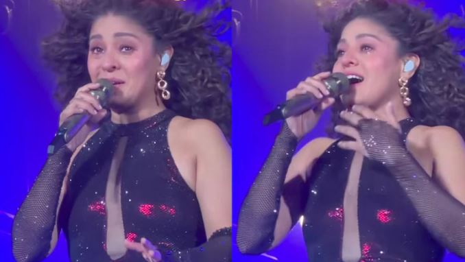 Sunidhi Chauhan's Mic Dies Mid-Song in Kolkata – Then the ENTIRE Crowd Becomes Her Voice! Viral Magic!