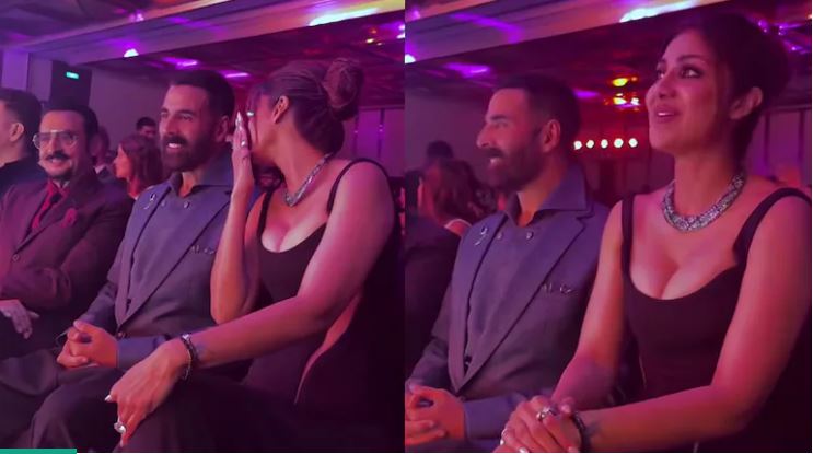 90s के दिलों में हलचल! अक्षय कुमार और शिल्पा शेट्टी का वायरल रीयूनियन वीडियो इंटरनेट को पुराने ज़माने में ले गया