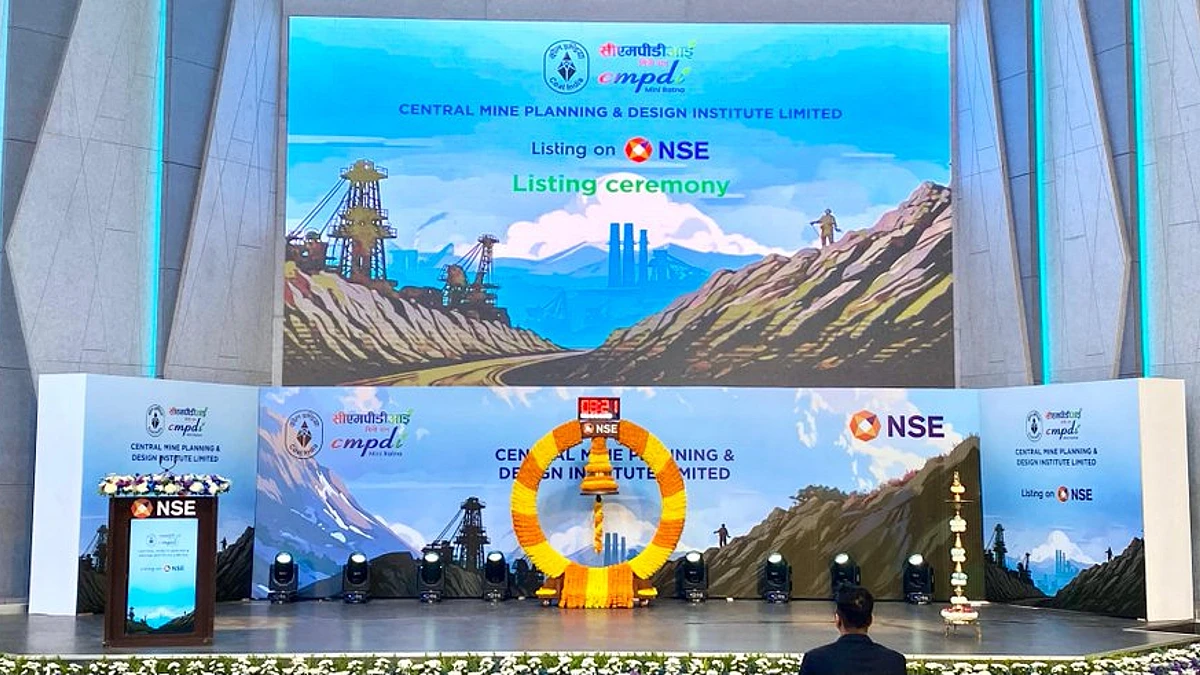 Coal India की सहायक कंपनी CMPDI 7% डिस्काउंट पर लिस्ट हुई! Central Mine Planning के शेयर ₹160 पर कमज़ोर खुले—शुरुआत इतनी फीकी क्यों रही?