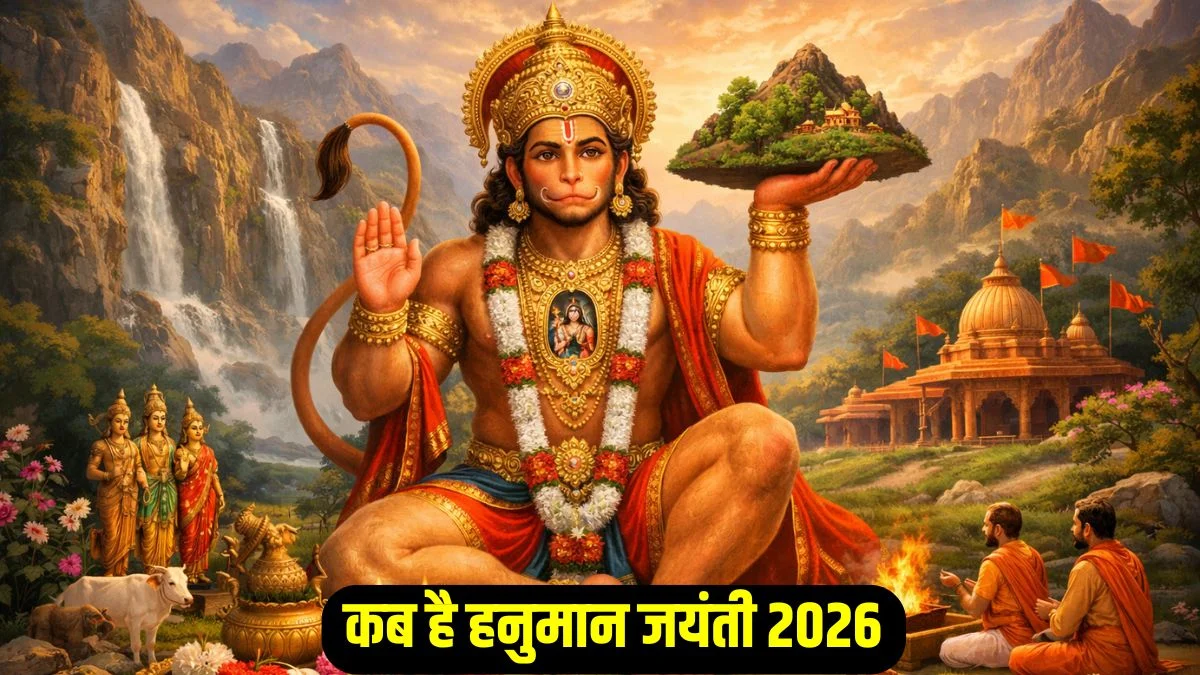 Hanuman Jayanti 2026 — Correct Date, Shubh Muhurat, Puja Vidhi and Powerful Mantras!