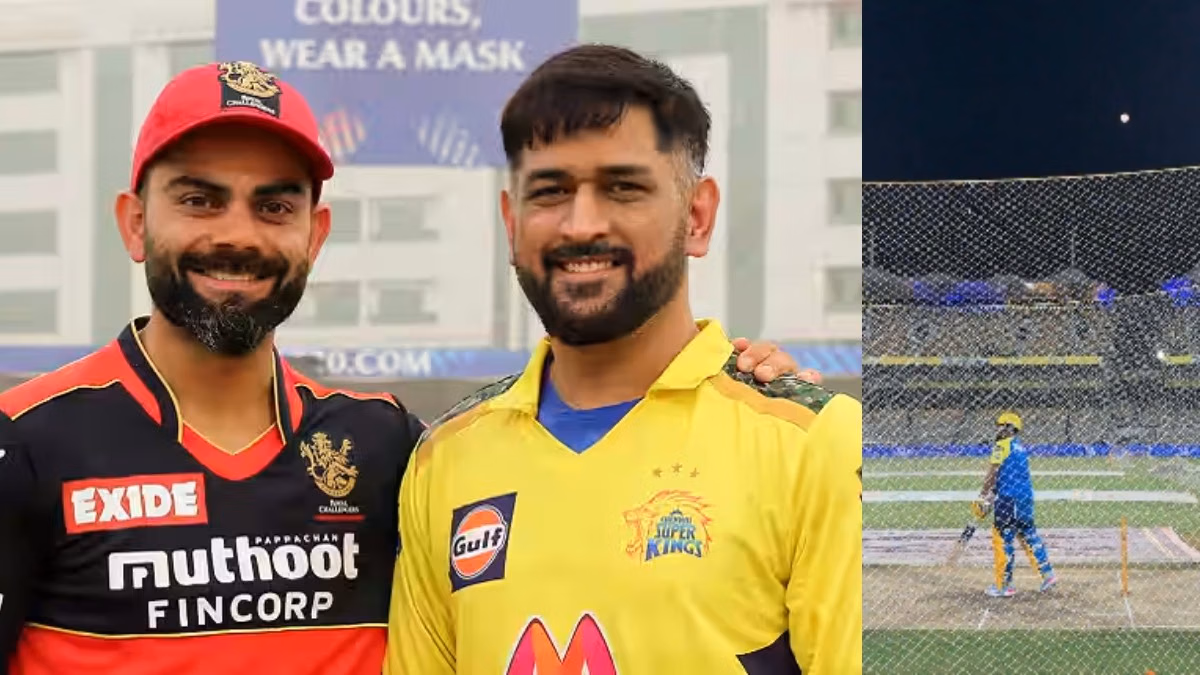 MS Dhoni नेट्स में वापस आ गए हैं—क्या CSK बनाम RCB मैच में 'थाला' की वापसी होगी? 