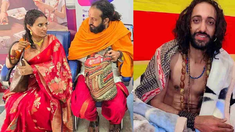 IIT Baba Abhey Singh Marries Karnataka Engineer in Secret Himachal Temple Wedding on Mahashivratri – Viral Photos Spark Massive Buzz!