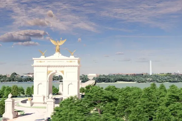 Trump's Massive 250-Foot 'Triumphal Arch' Renderings Released—Towering Over Lincoln Memorial in DC! Shocking New Images