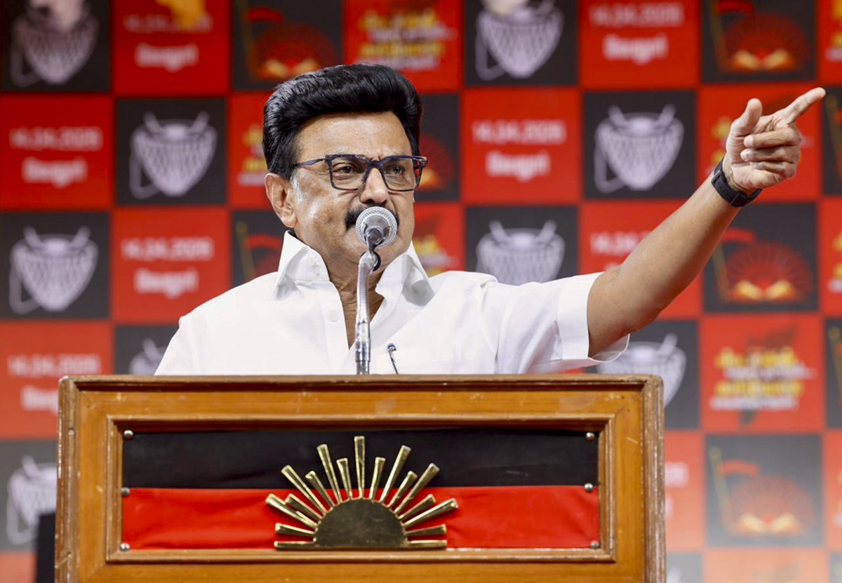 ब्रेकिंग: TN के CM स्टालिन ने केंद्र के खिलाफ 'जंग' का ऐलान किया – परिसीमन को लेकर कल पूरे राज्य में काले झंडे का विरोध प्रदर्शन!