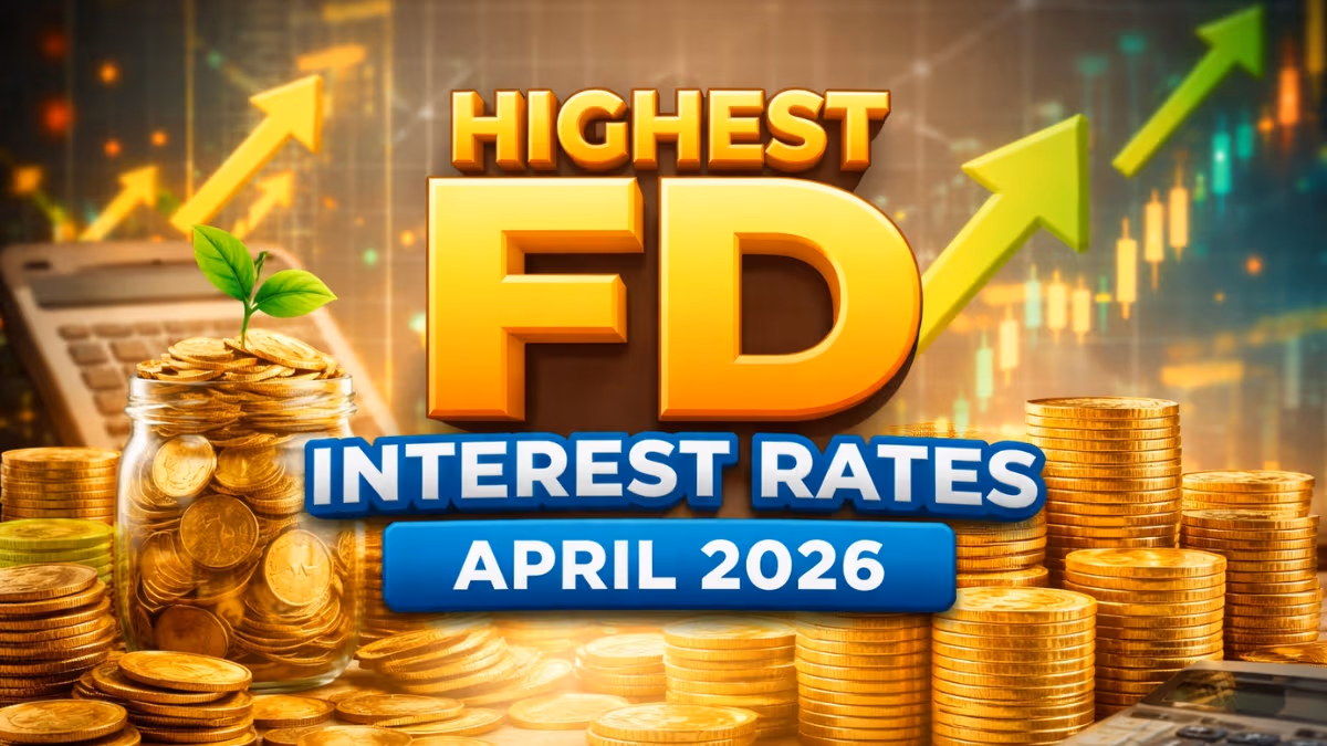 अप्रैल 2026 में सबसे अच्छी FD ब्याज दरें: ये बैंक 8.60% तक की दरें दे रहे हैं—SBI, HDFC और ICICI से ज़्यादा कमाएँ, बिना किसी जोखिम के!