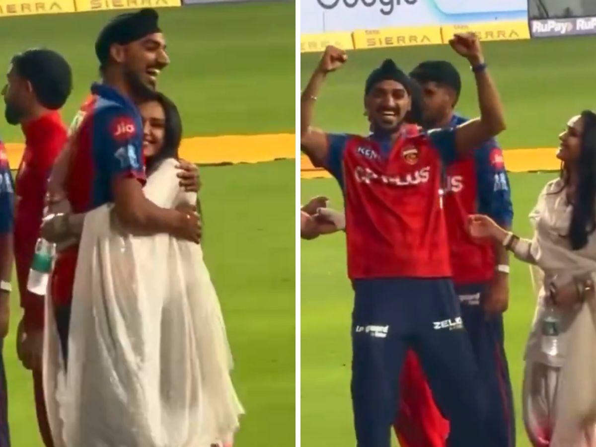 प्रीति ज़िंटा के गर्मजोशी भरे गले लगाने पर अर्शदीप ने ज़ोरदार जश्न मनाया — इंटरनेट उनके रिएक्शन पर हँसते-हँसते लोटपोट हो गया!