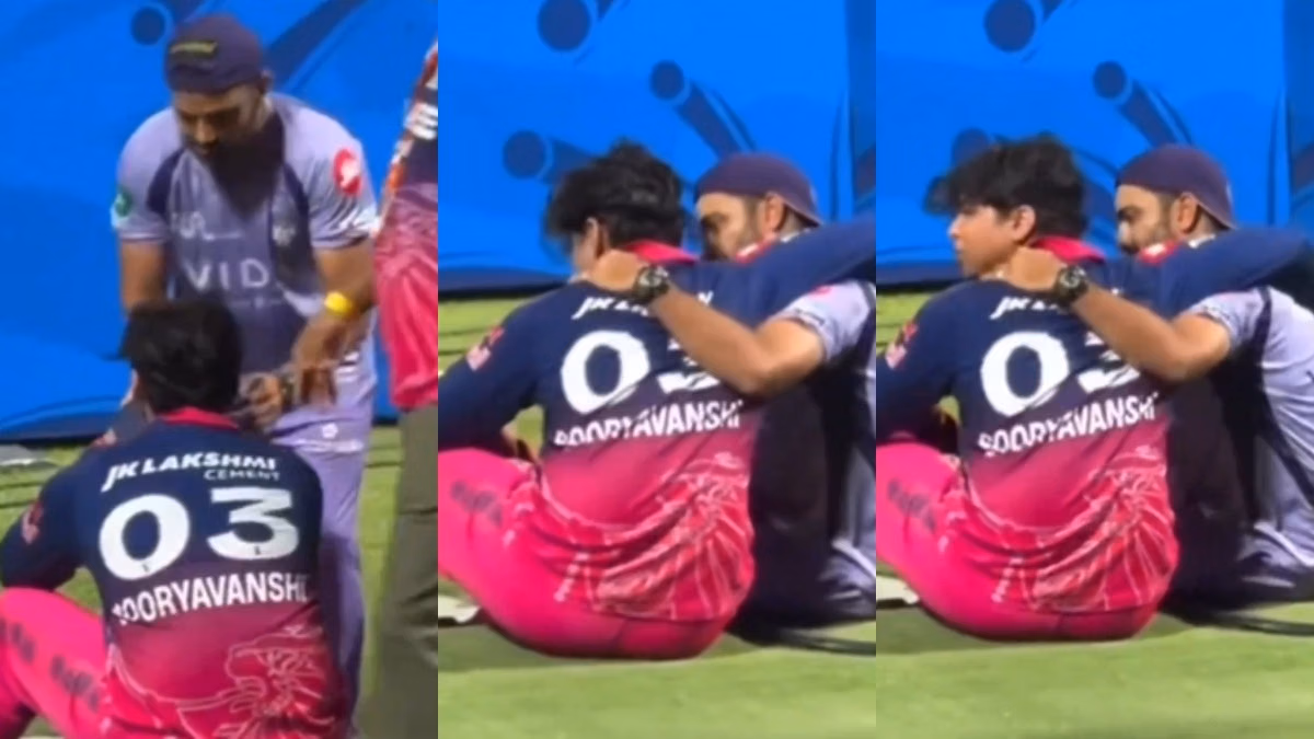 15-Year-Old Vaibhav Sooryavanshi Breaks Down In Tears After Heartbreaking RR Loss — KKR Coach's Gesture Melts The Internet!