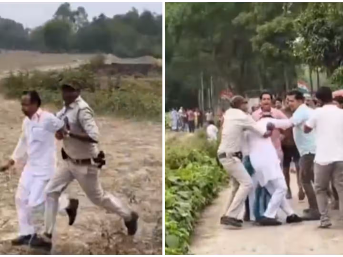 चौंकाने वाला वीडियो: पश्चिम बंगाल चुनावों में TMC कार्यकर्ताओं ने BJP उम्मीदवार का पीछा किया और उन पर हमला किया – जान बचाने के लिए वे खेतों से होकर भागे!