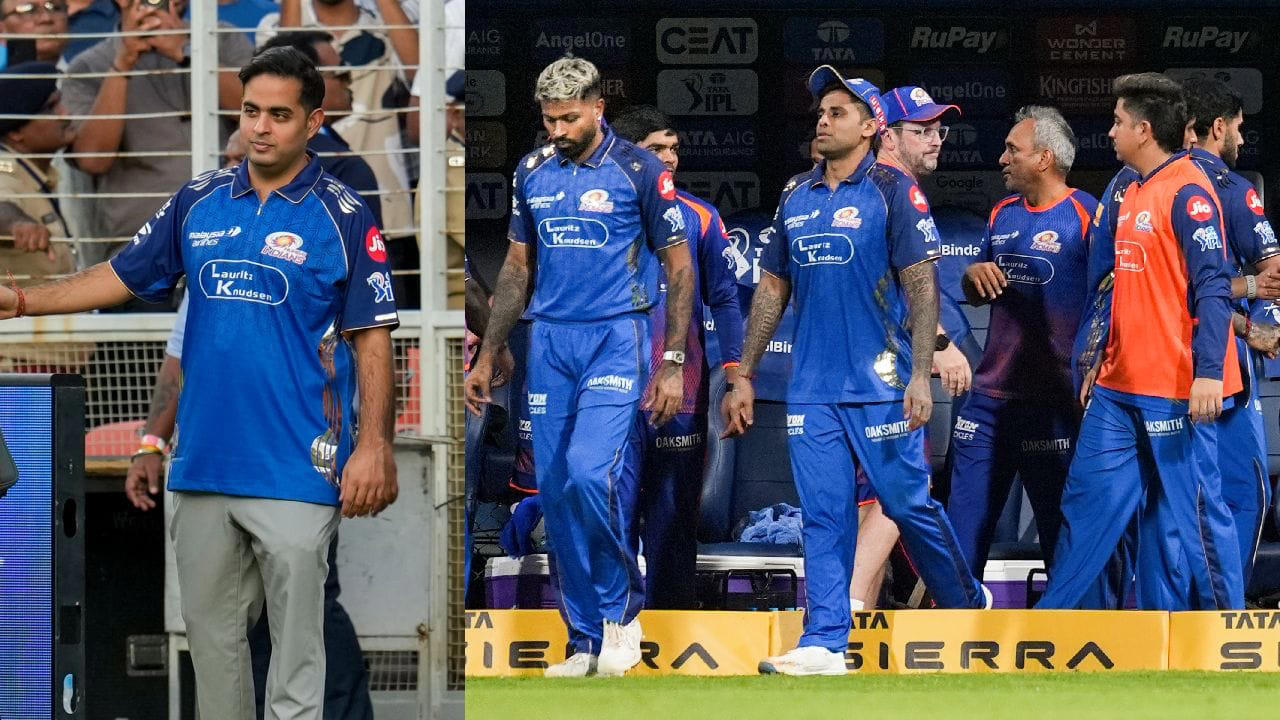 Akash Ambani Walks Out Mid-Match in Fury as MI Collapse Against CSK—Signals Fans to Leave Too; Video Goes Massively Viral!