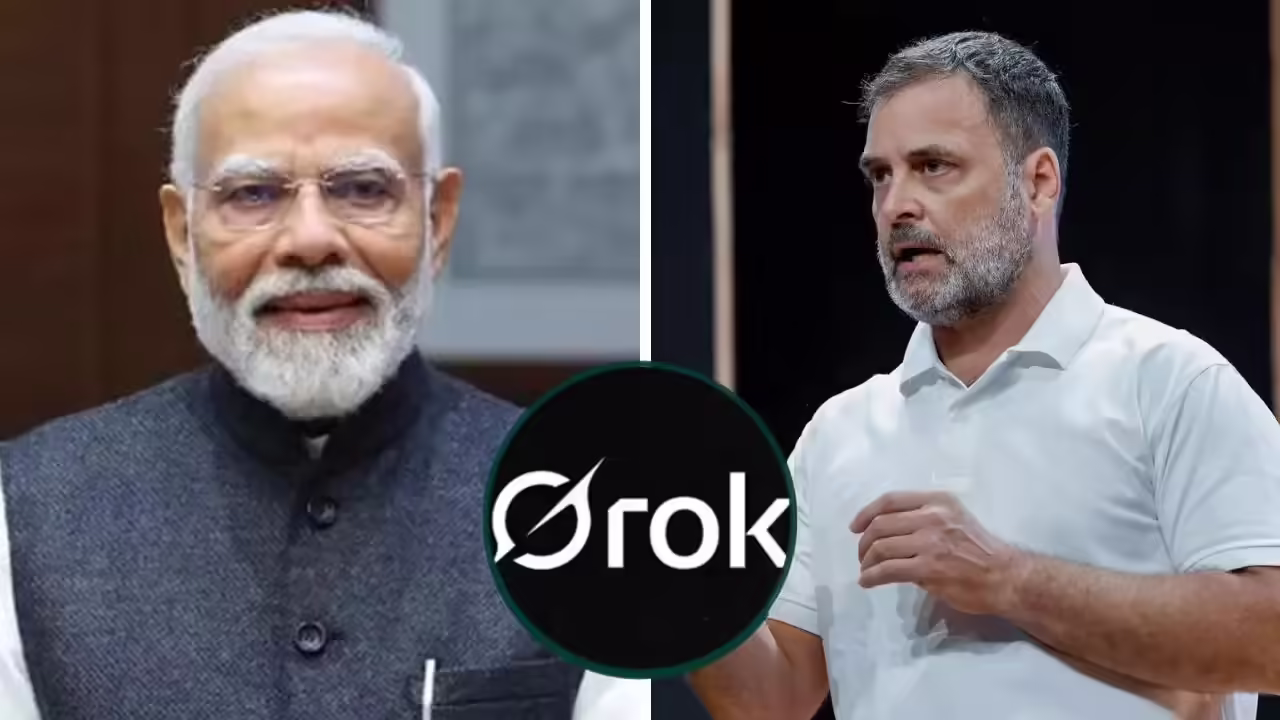 Grok AI ने भारत को चौंकाया: "मैं राहुल गांधी के बजाय मोदी को वोट दूंगा" – "वंशवाद पर डेटा को प्राथमिकता" वाला जवाब ज़बरदस्त वायरल!