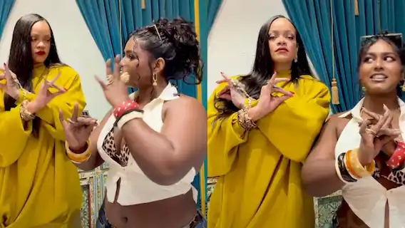 Tamil Model Nejm Teaches Bharatanatyam Mudras to Rihanna—Viral Video Explodes as She Goes Massively Viral!