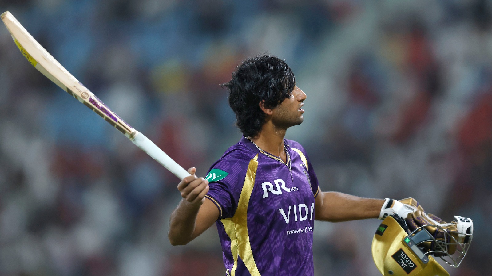 KKR Star Angkrish Raghuvanshi Fined 20% Match Fee for Smashing Bat & Helmet After Controversial Dismissal!