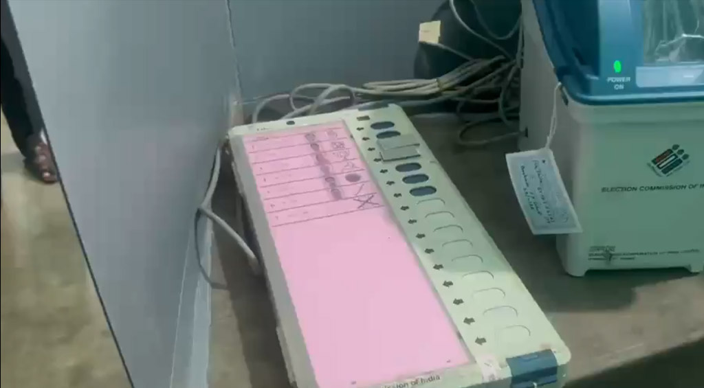 BJP Shocker in Bengal: EVM Lotus Button Taped & Blocked at Polling Booths – Voters Left Helpless!