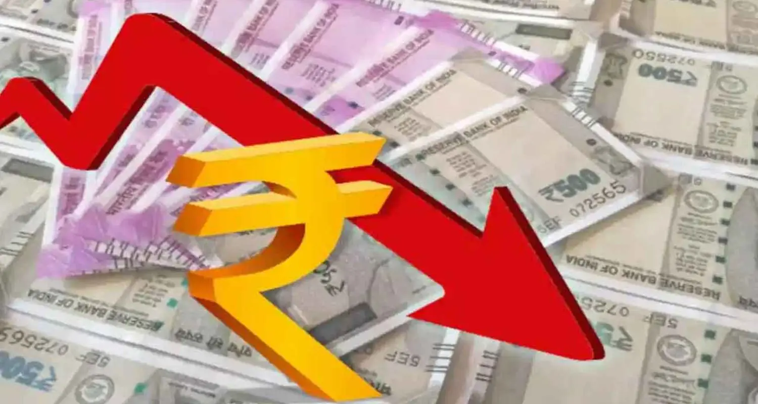 भारतीय रुपया रिकॉर्ड निचले स्तर पर गिरा – क्या अगला पड़ाव ₹100 है? बाज़ारों में घबराहट!
