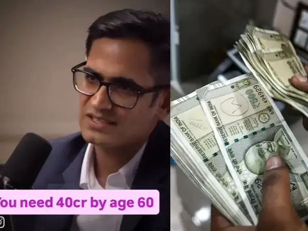 भारत में 60 साल की उम्र में रिटायर होने के लिए ₹40 करोड़ चाहिए? स्टार्टअप फाउंडर के चौंकाने वाले दावे ने इंटरनेट को हैरान कर दिया!
