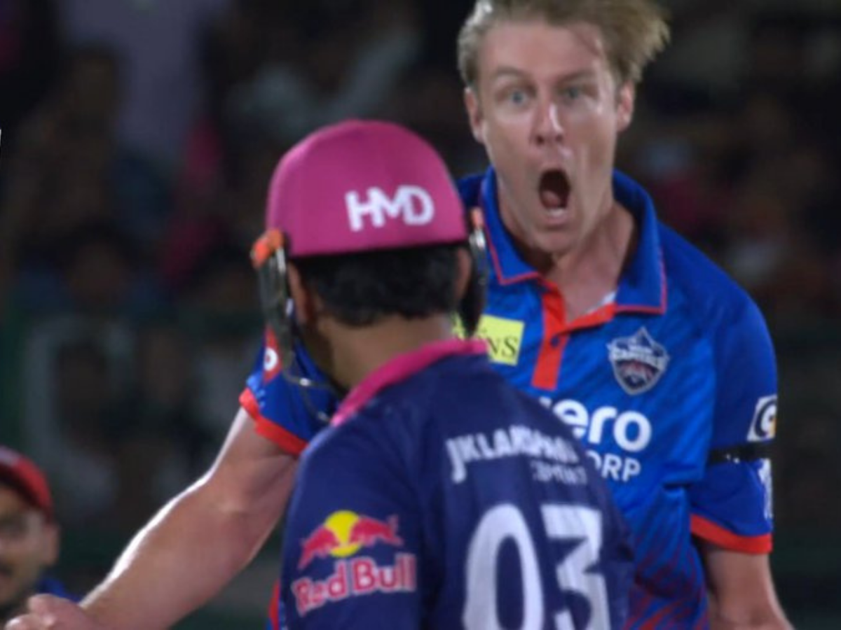 Kyle Jamieson Goes Wild Celebrating Vaibhav Suryavanshi's Dismissal Right in His Face!