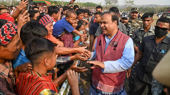 Assam Landslide Alert: BJP Sweeps Early Trends, CM Himanta Biswa Sarma Cruising to a Hat-trick Victory in Jalukbari!
