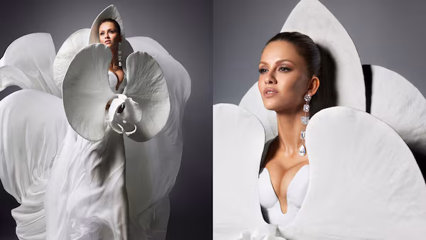Natasha Poonawalla Steals Met Gala 2026 in Breathtaking Sculpted White Orchid Gown – Pure Royalty!