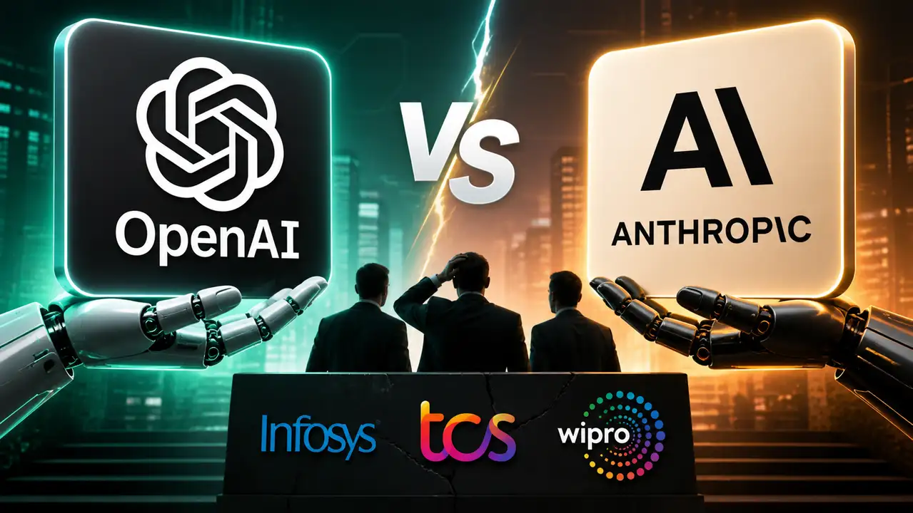Anthropic & OpenAI Launch Massive AI Services Firms—Direct Threat to Infosys, TCS & Indian IT Giants!