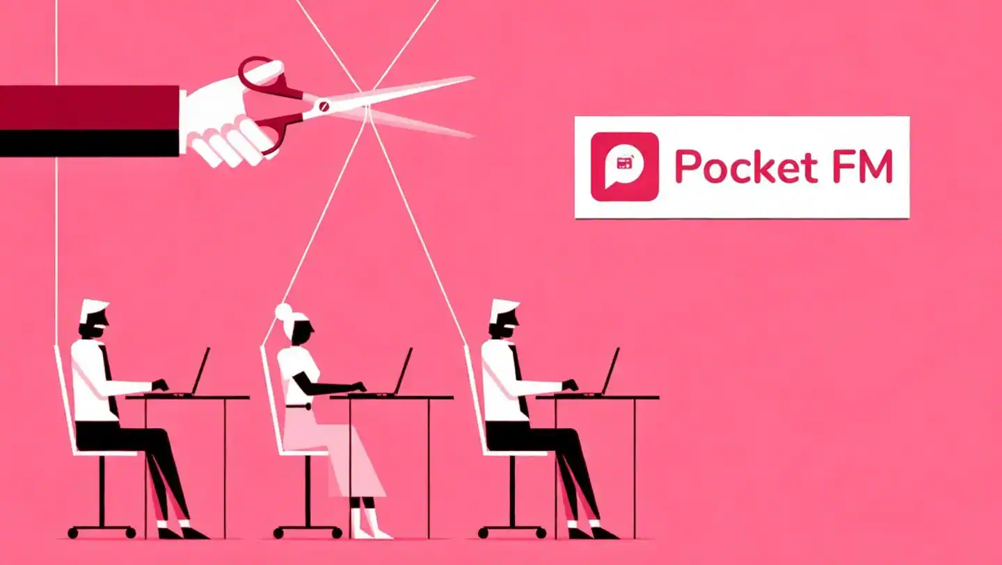 Pocket FM ने हर 10 में से 1 कर्मचारी को निकाला! छंटनी की नई लहर में 100 नौकरियाँ खत्म – आखिर क्या गलत हो रहा है?