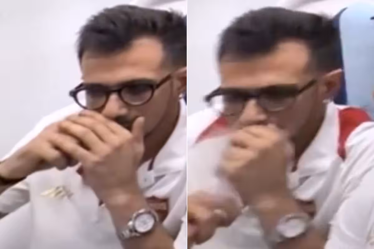 युजवेंद्र चहल फ्लाइट के अंदर वेपिंग करते पकड़े गए! PBKS व्लॉग का वायरल वीडियो बना भारी विवाद की वजह