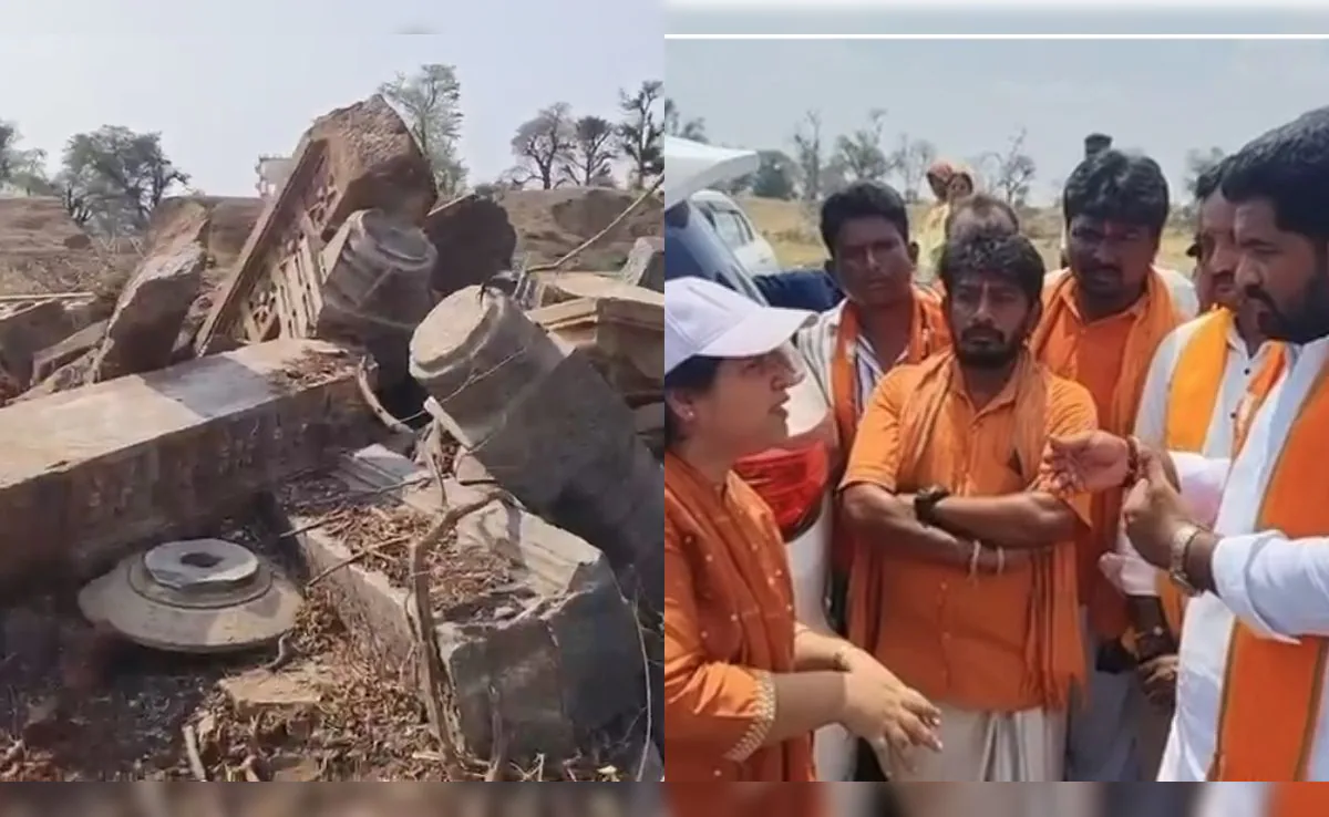 800-Year-Old Ancient Shiva Temple Bulldozed for School in Telangana – Massive Outrage Erupts! 