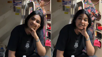 राजधानी का कोच बन गया डांस फ्लोर! एक महिला का 'जीरो सिविक सेंस' पर वायरल गुस्सा, छिड़ी ज़बरदस्त बहस