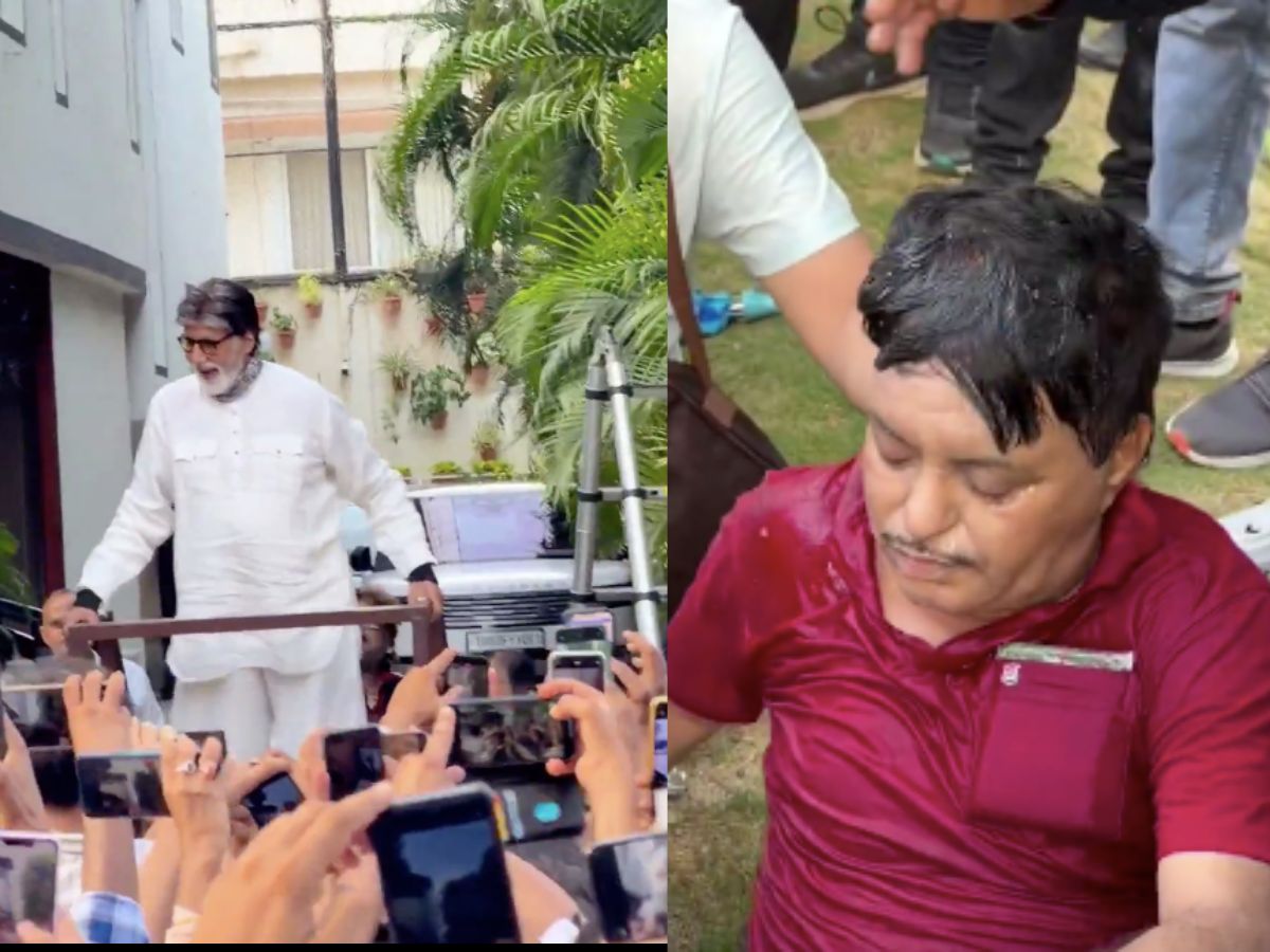 Amitabh Bachchan Fan Faints & Falls on Road Outside Jalsa After Hours of Desperate Wait!