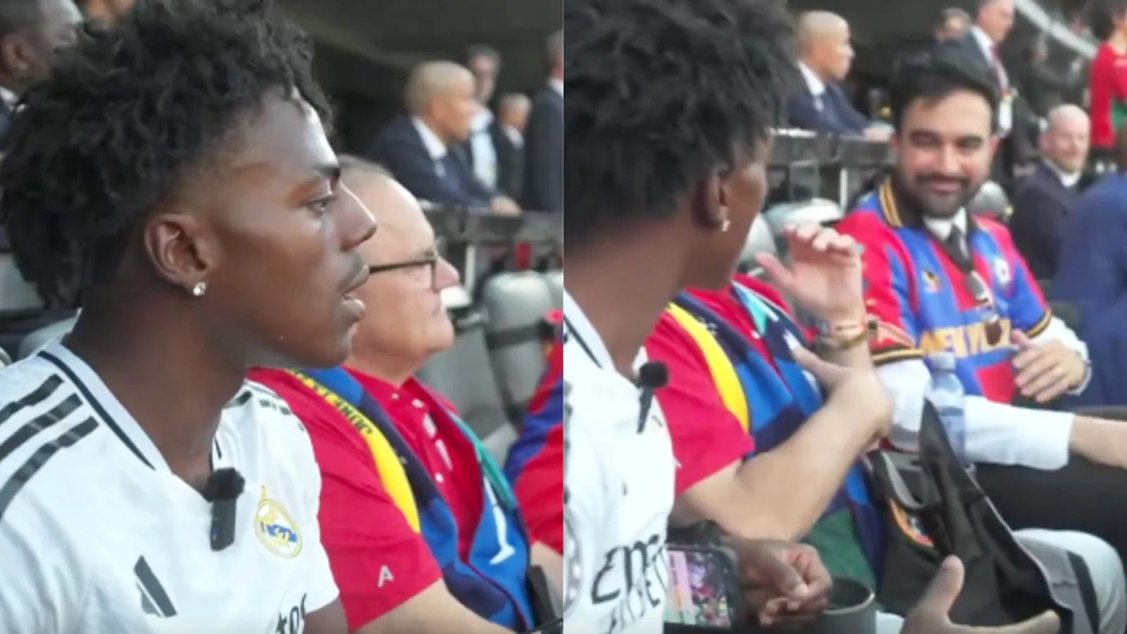 IShowSpeed Shocked After Failing to Recognize NYC Mayor Mamdani Sitting Right Next to Him at FIFA WC!