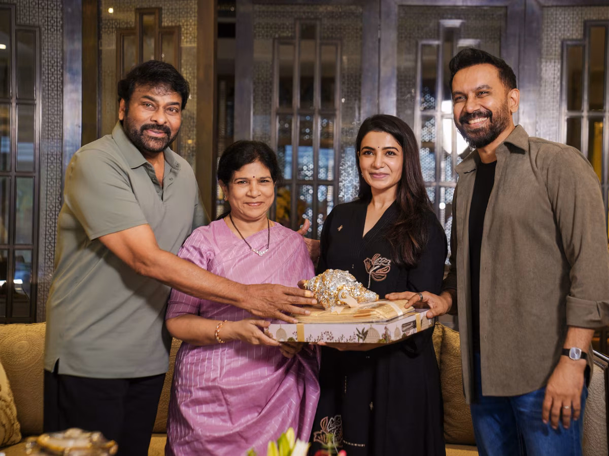 Chiranjeevi Congratulates Samantha & Raj Nidimoru, Says “They’re Welcoming a New Chapter in Their Lives”!