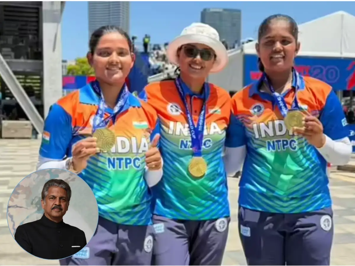 आनंद महिंद्रा बेहद खुश: भारतीय महिला टीम ने चीन में चीन को चौंकाया, 4x100m रिले में जीता गोल्ड!