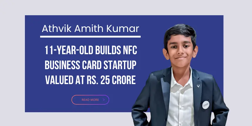 11 साल के होनहार बच्चे ने शुरू किया क्रांतिकारी डिजिटल बिज़नेस कार्ड स्टार्टअप और जीता सबका दिल!
