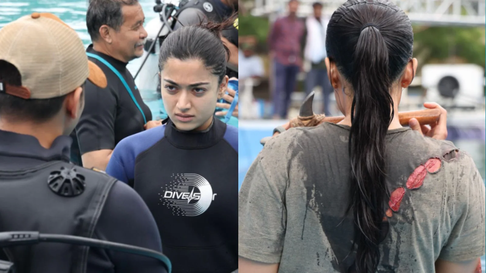 'Mysaa' में रश्मिका मंदाना का 20 घंटे का ज़बरदस्त अंडरवॉटर फाइट स्टंट देखकर फैंस हैरान – कोई बॉडी डबल नहीं!